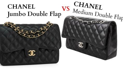 chanel classic flap bag medium vs jumbo|chanel vintage jumbo flap bag.